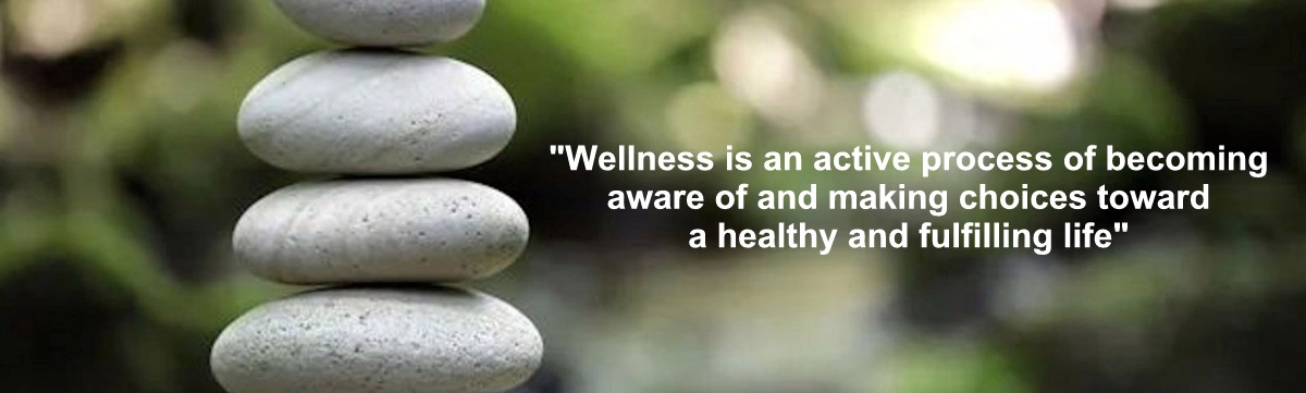 Wellness is an active process of becoming
		aware of and making choices toward a healthy and fulfilling life